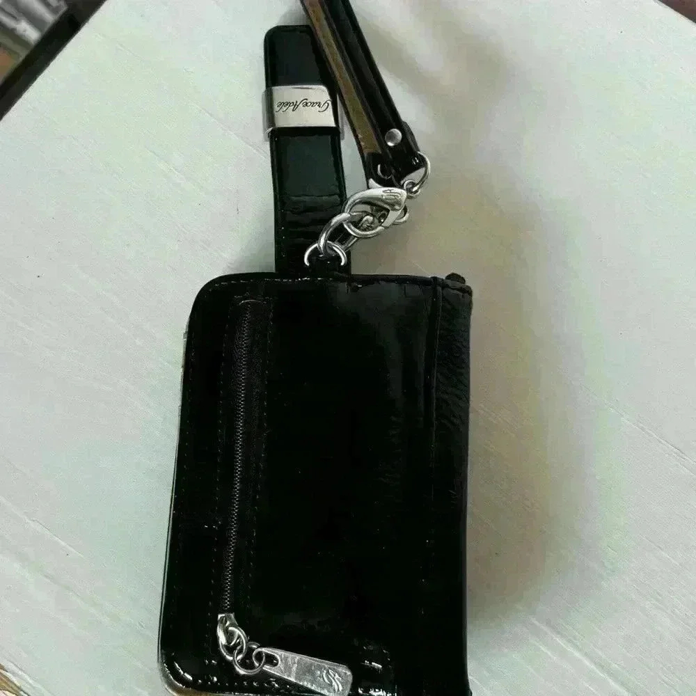 Grace Adele Wallet Wristlet Coin-purse Cardholder (Faux) Soft Patent Leather